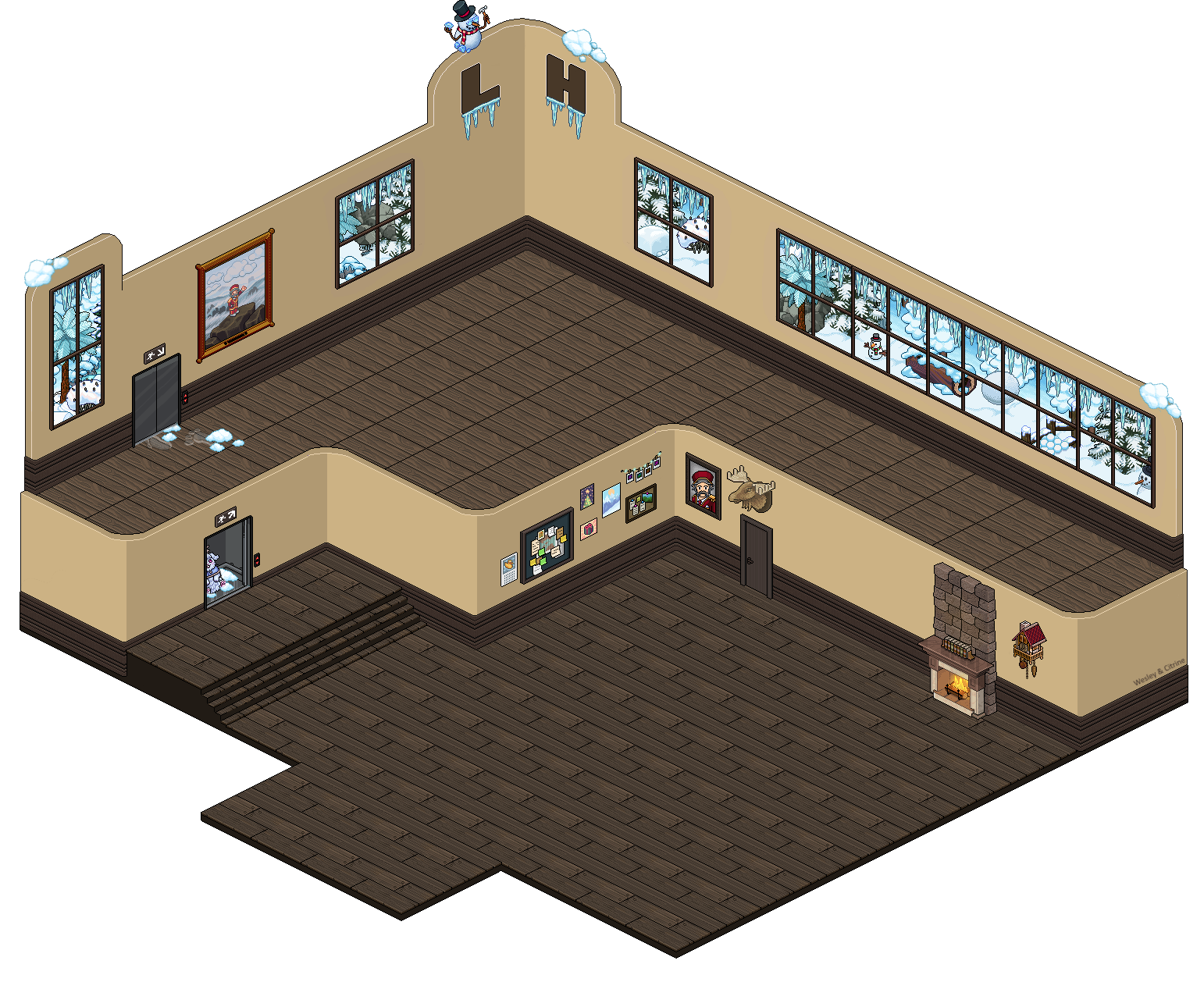 Leet Hotel - Winter Welcome Lounge