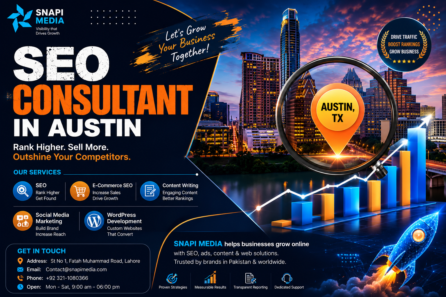 SEO Consultant in Austin | Snapi Media